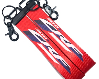 Lanyard Key Ring Wristlet For Honda CRF300L (2-Pack)