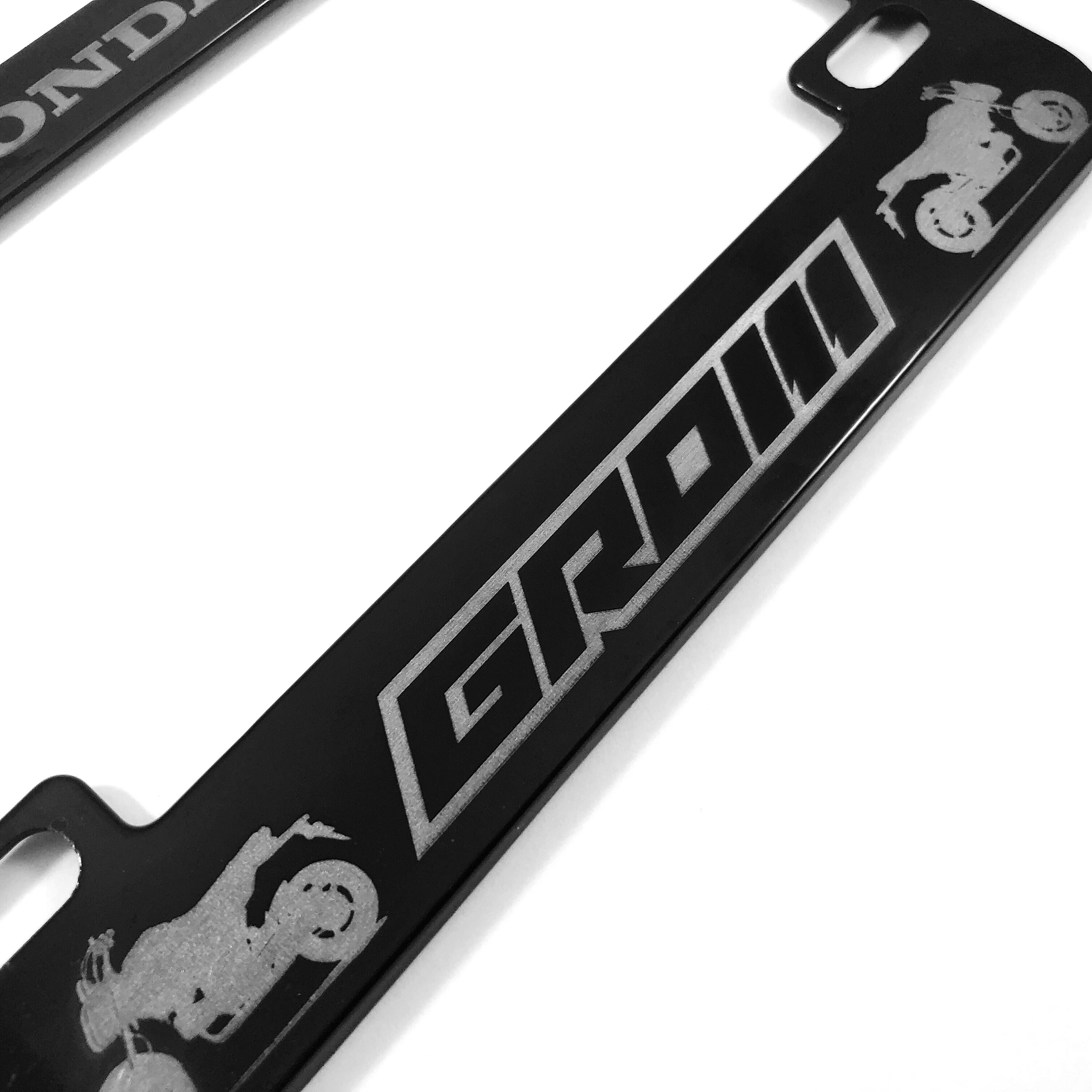 Honda number plate surround deals
