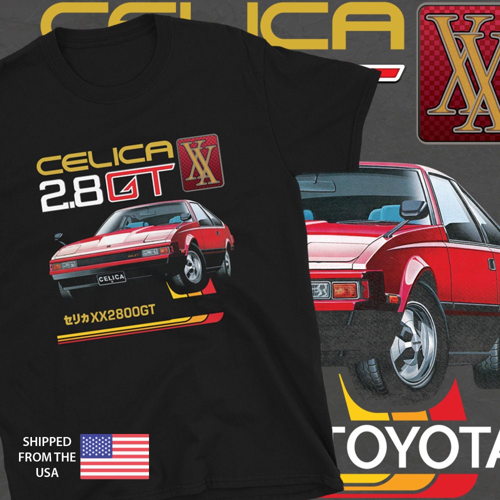 激レア　Supra Tシャツ　直筆サイン入り Celica Supra JDM 2.8GT Short-sleeve Unisex T-shirt - Etsy