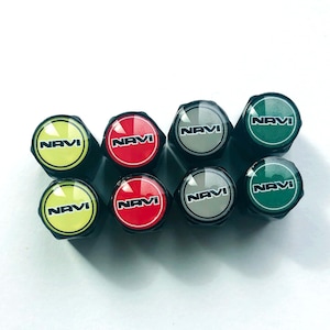 Tire Valve Stem Caps for Honda Navi Bike (1 Pair)