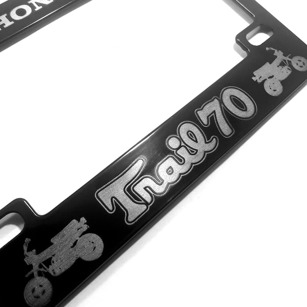 License Plate Frame for Honda Trail 70 CT70