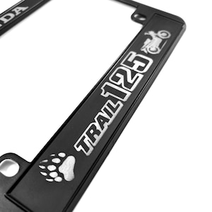 License Plate Frame for Honda Trail 125 CT125