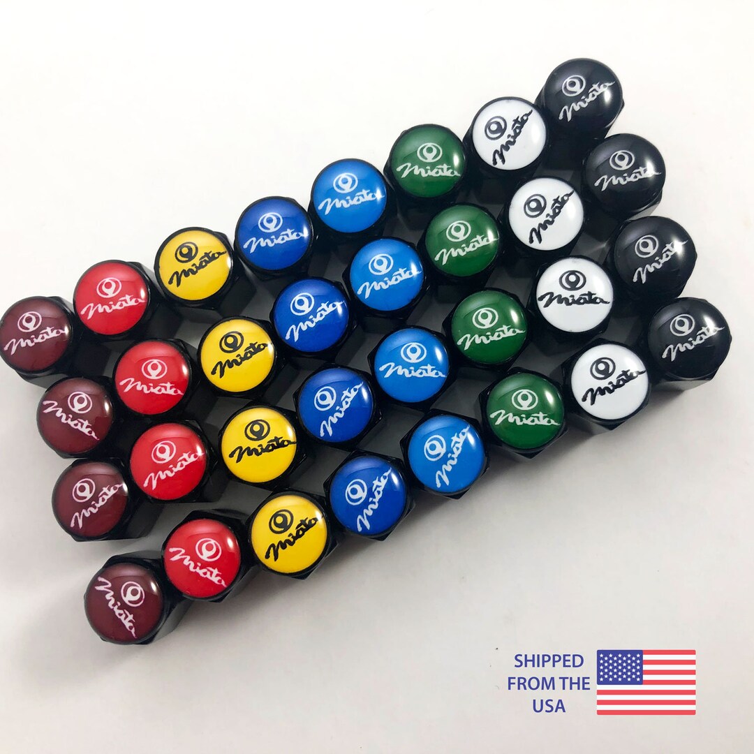 Tire Valve Stem Caps for NA Mazda Miata set of 4 Etsy