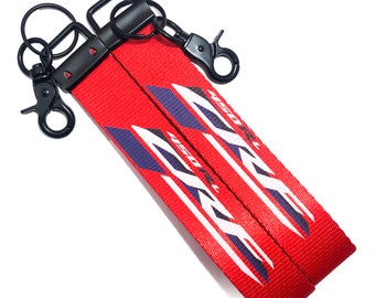 Lanyard Key Ring Wristlet For Honda CRF450RL (2-Pack)