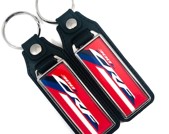 Chaveiro com argola para chave Honda CRF300L (pacote com 2)