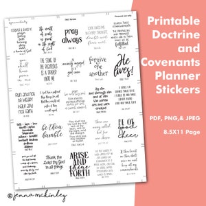 Bible Verse Planner Stickers Printable – Pepper Scraps Printables