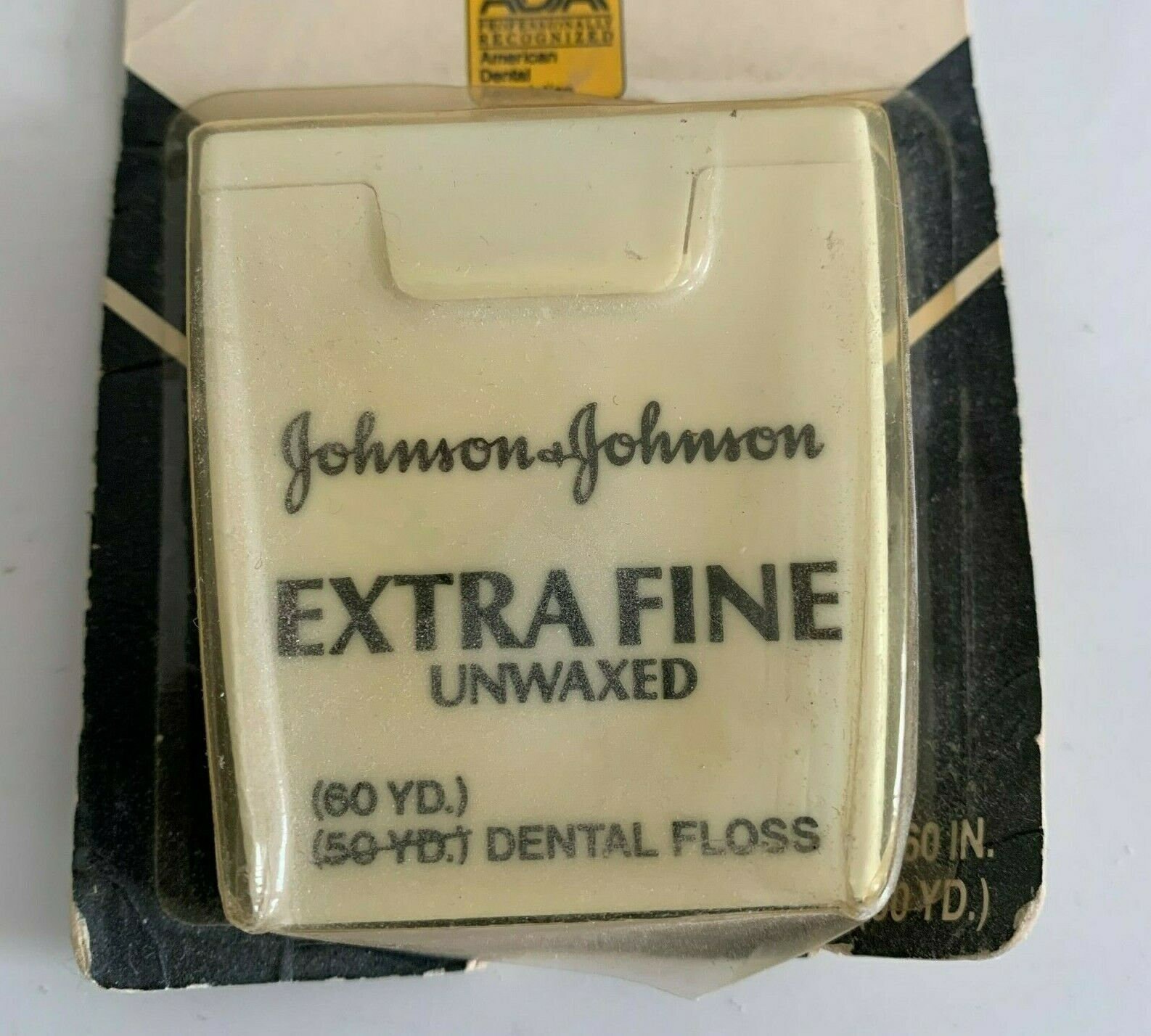Vintage 1987 Johnson & Johnson Dental Floss Extra Fine Etsy