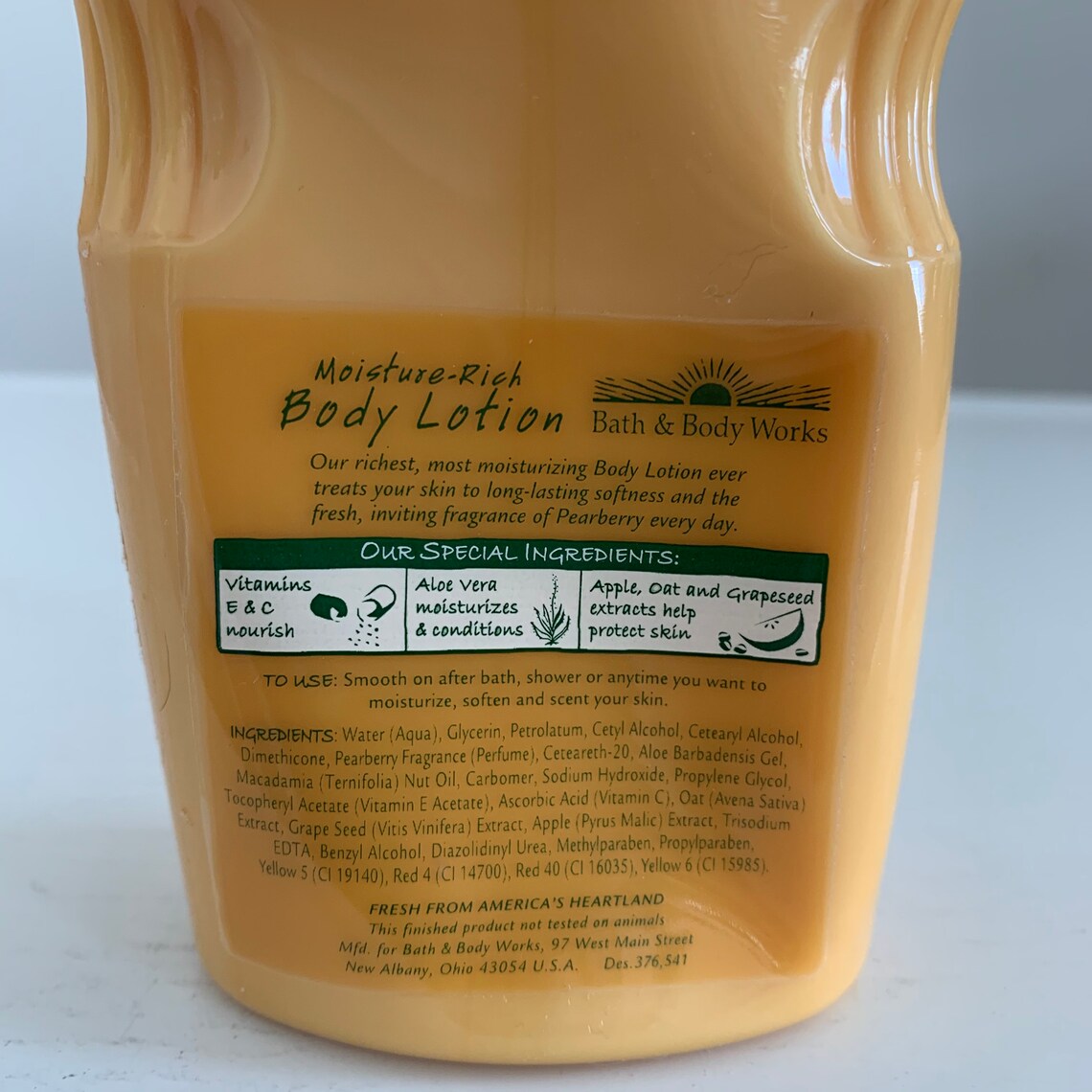 Vintage Bath And Body Works Pearberry Lotion 8 oz Rare NOS Etsy