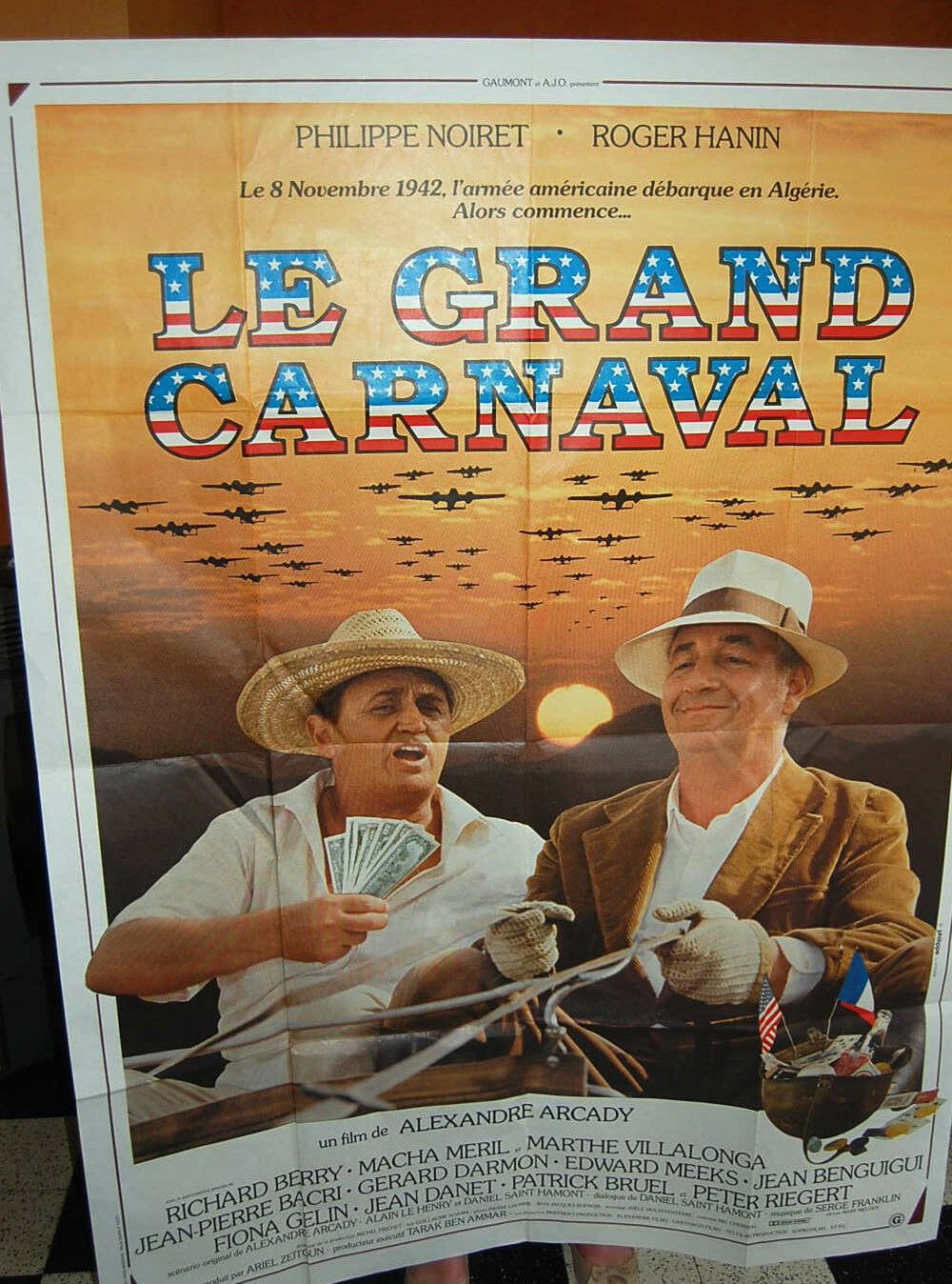 Affiche Cinéma Grand Format Le Carnaval Noiret Hanin