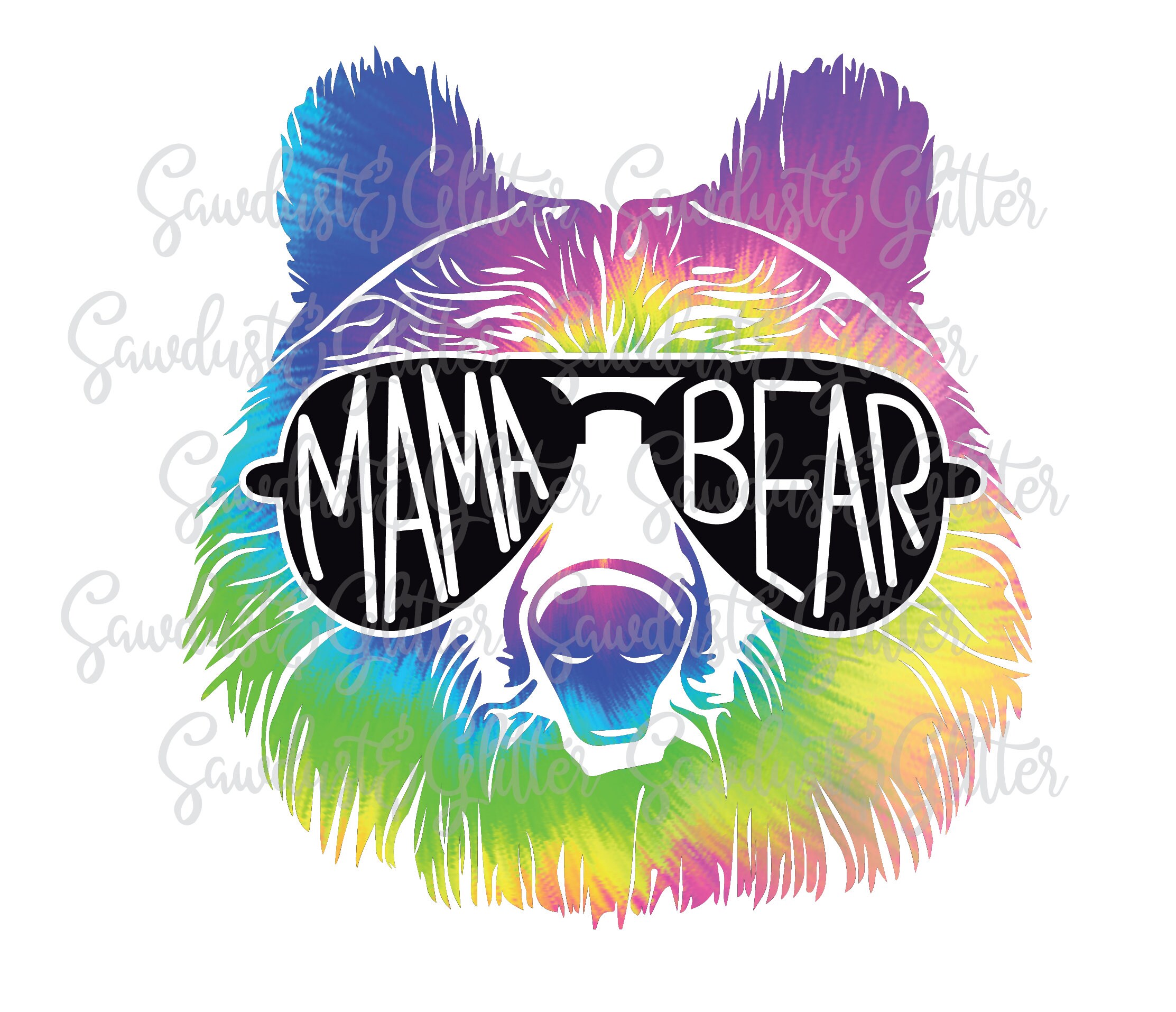 Tie Dye Mama Digital Download INSTANT DOWNLOAD PNG Only - Etsy