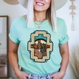 RTS Dtf Desert Pendleton Ready to press, Cute design, Western Sass, Southwest Navajo trendy, longhorn, cowhide, RTS, cactus, R57