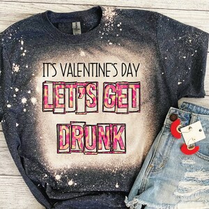Its Valentines Day Lets Get Drunk Sublimation Transfer | Valentine Transfer | Hip Hop Cupid | Leopard love | Leopard Print | Cheetah