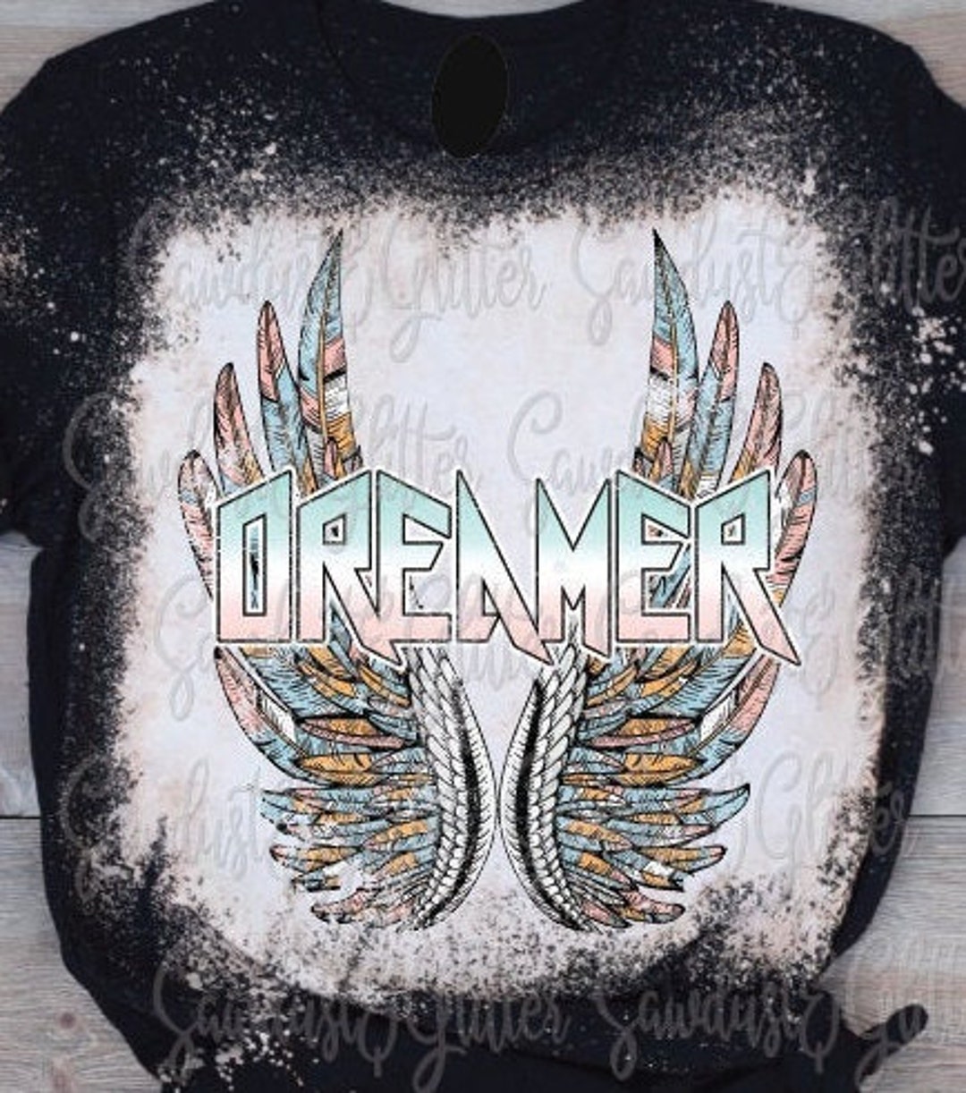 Dreamer Wings Sublimation Transfer | Cute Shirt Design | Western Sass ...