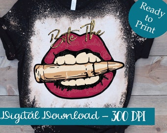 Bite the Bullet Lips Instant Download | PNG only | Commercial and transfer license included | Bullet and Lips |Bullet Mouth