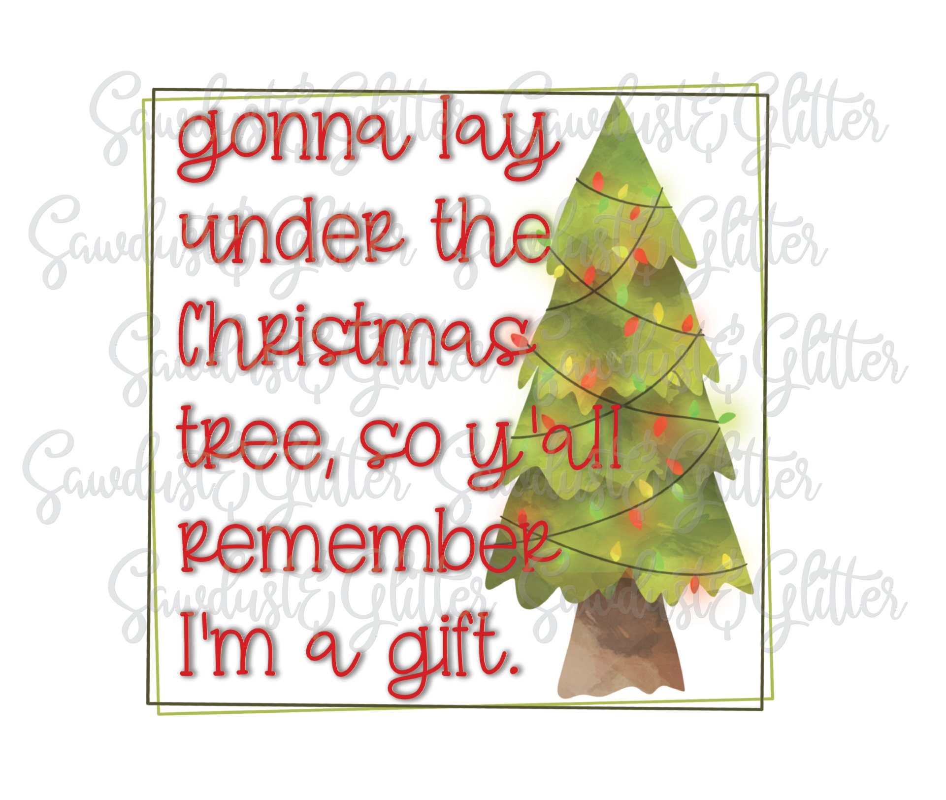 ✨LET ME HELP YOU PUT GIFTS UNDER THE TREE✨ Under the Tree, Sarcastic Christmas, Holiday Quote Svg  main image 2