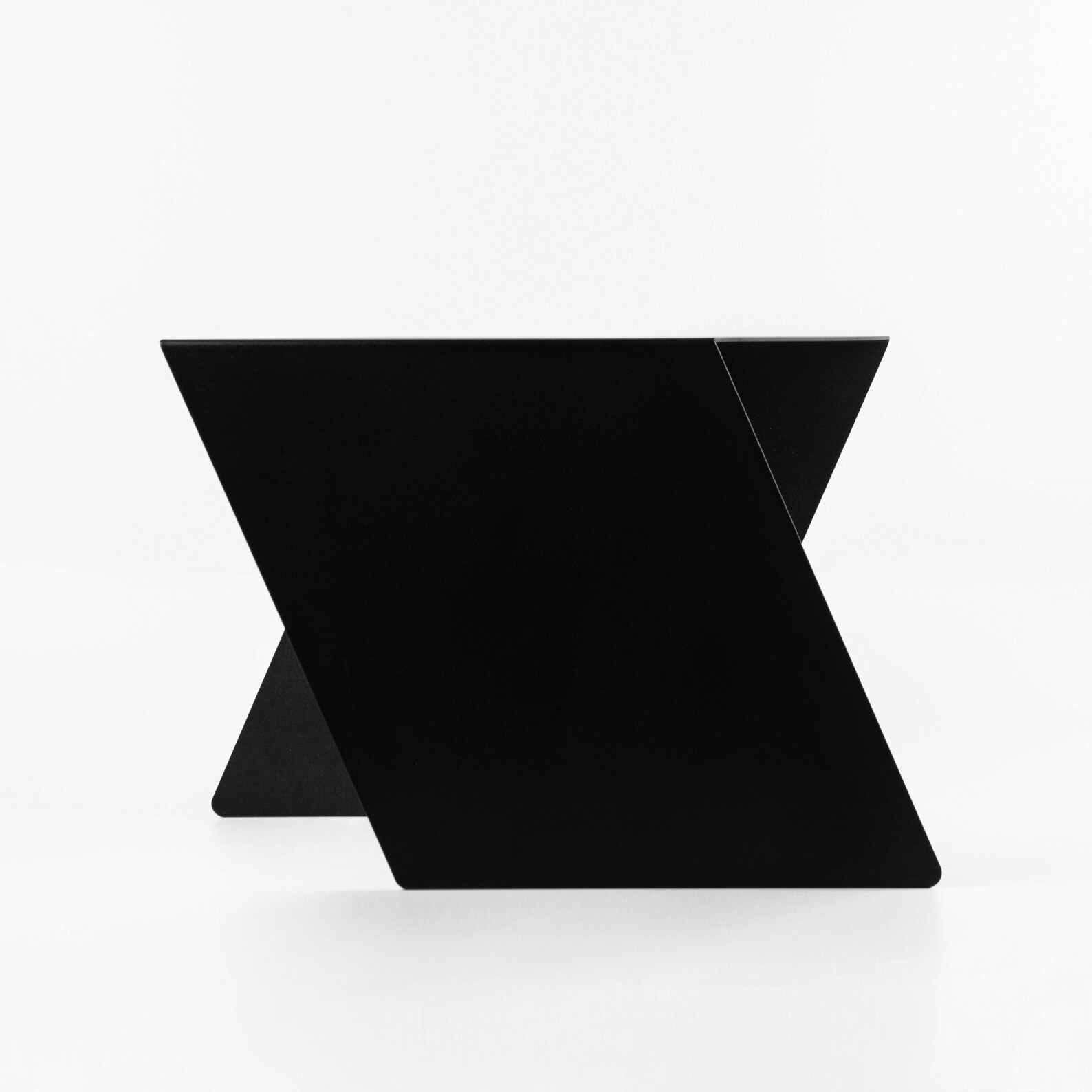 CHEVRON Minimalist Black Metal Side Table and Coffee Table Etsy