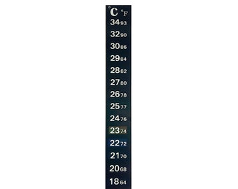 Adhesive Thermometer Strip for Fermentation - Kombucha, Wine, Beer, etc.
