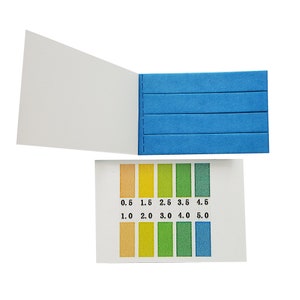 Pack of 80 pH Strips, pH Range 0.5 - 5.0, 80 Strips, Kombucha pH Strips, Kefir pH Strips
