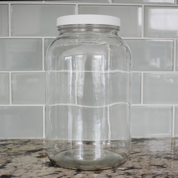 348Q - 1/2 Gallon Anchor Heritage Hill Jar with Glass Lid | 6 Pack