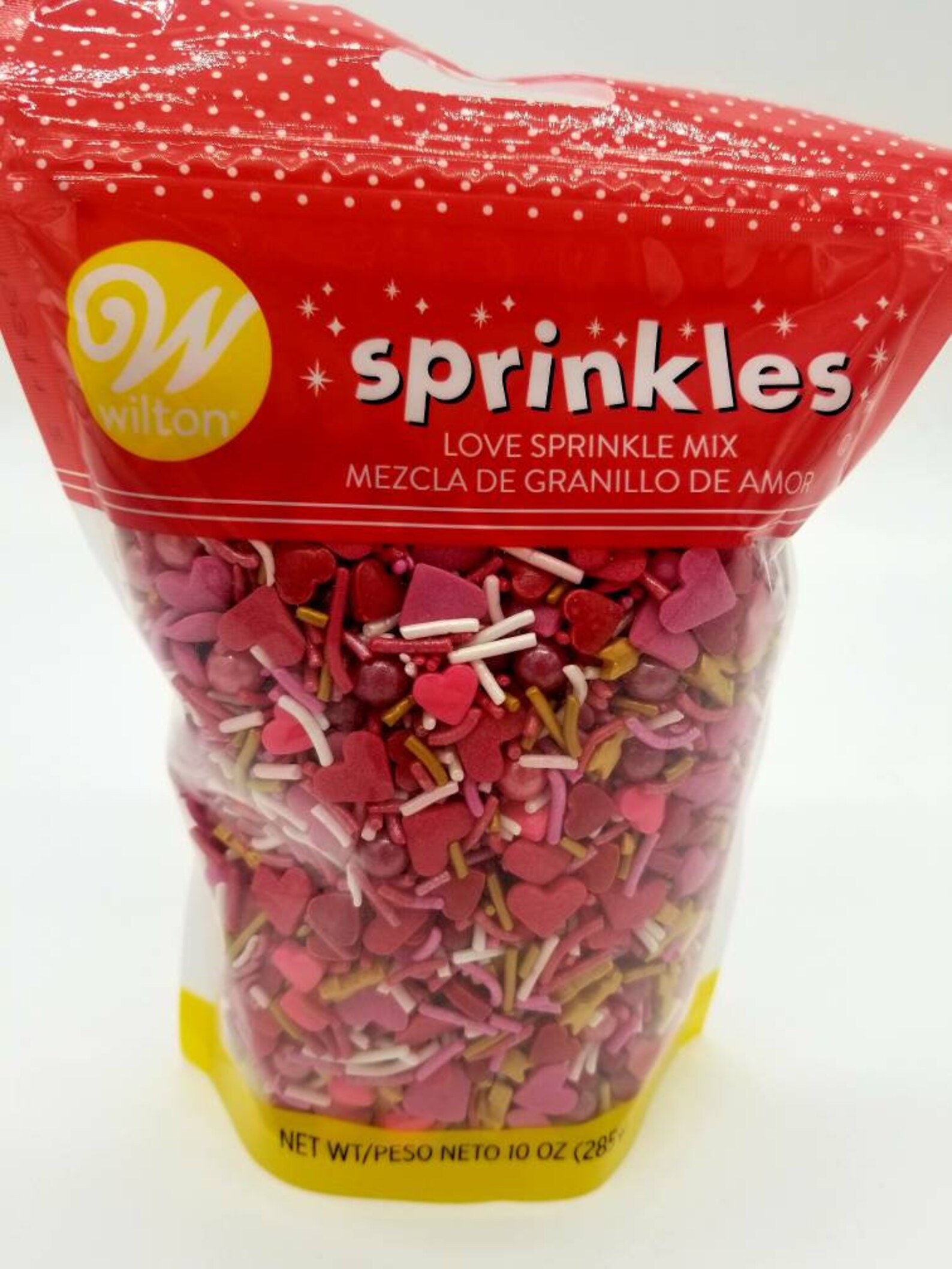 Wilton Sprinkles Red Love Sprinkle Mix 10 oz. Bag Hearts Etsy