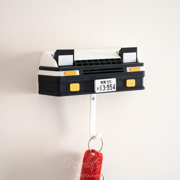 Llavero AE86 Trueno con faros emergentes / ¡El regalo definitivo para los fans y seguidores de la legendaria serie de anime/manga!
