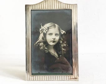 Antik "Horton Allday"  925 Sterling Silber Bilderrahmen, Birmingham, England, um 1900