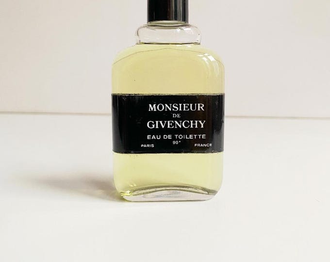 Vintage Monsieur de Givenchy, Eau de Toilette 90, Paris, France, 60ml