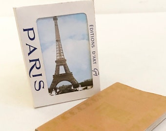 Vintage Souvenir Photo Collection / Mid Century / Photography / Paris. Editions d'art, Guy / Venice Leporello / snapshots