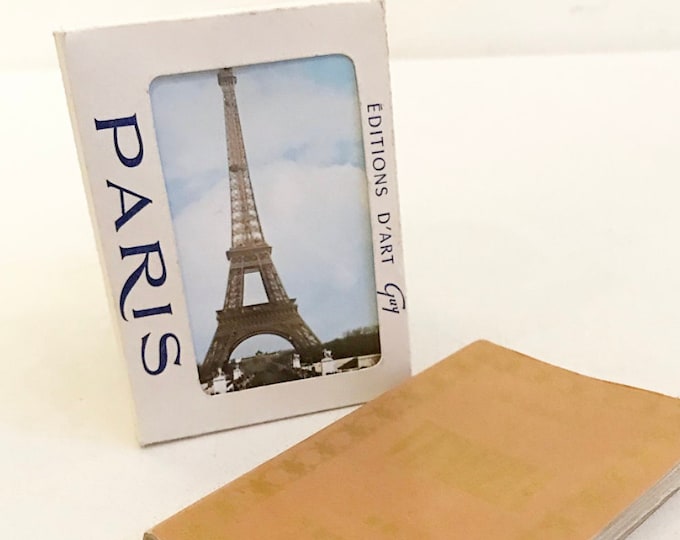 Vintage Souvenir Photo Collection / Mid Century / Photography / Paris. Editions d'art, Guy / Venice Leporello / snapshots