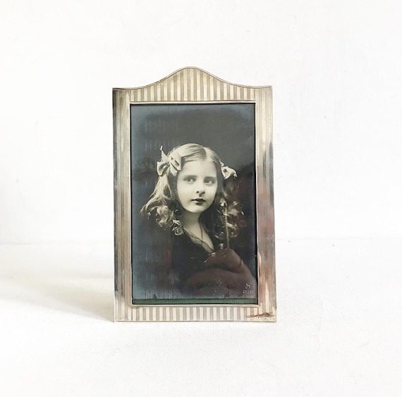 Antik "Horton Allday"  925 Sterling Silber Bilderrahmen, Birmingham, England, um 1900