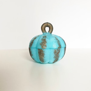 Antique Art Nouveau Portieux Vallerysthal 3762 sugar bowl,bonboniere,France/opal glass, milk glass box/lidded box in the shape of a pumpkin