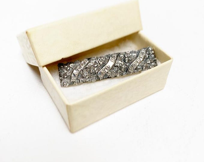 Antique brooch "watch and be sober" army pin, brooch, England