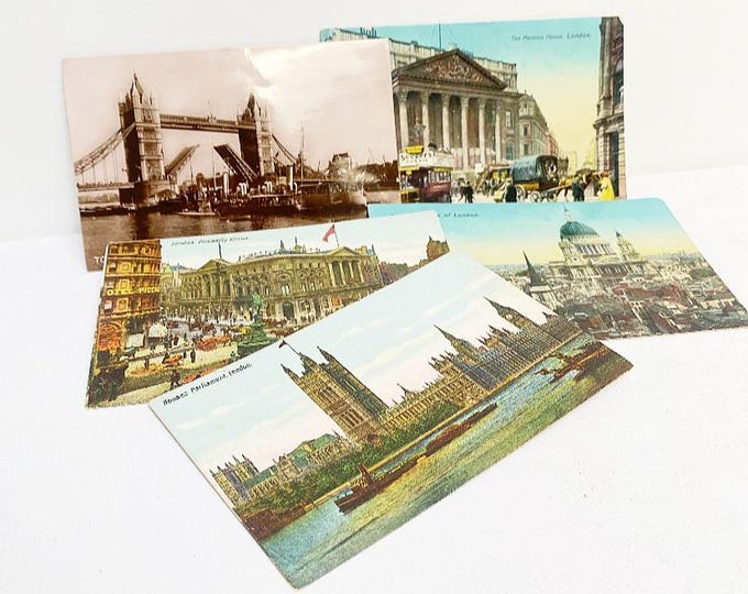 Antique London, England / Souvenir Postcards Photo Collection, Photography, around 1900