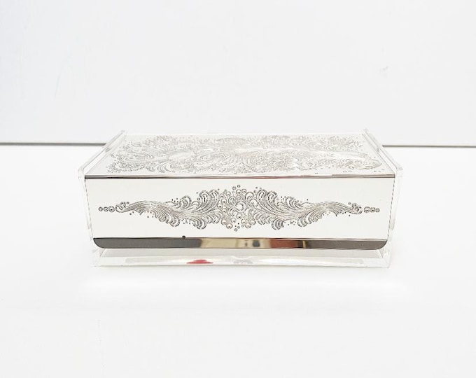 Vintage WMF napkin storage "S-Collection", 70s, acrylic glass