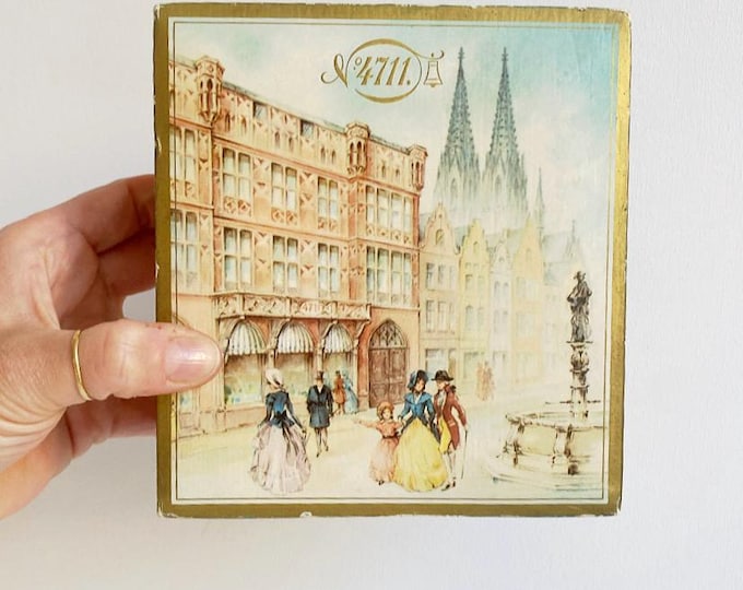 Vintage 4711 Cologne, "From the Glockengasse" gift box, Eau de Cologne and soap