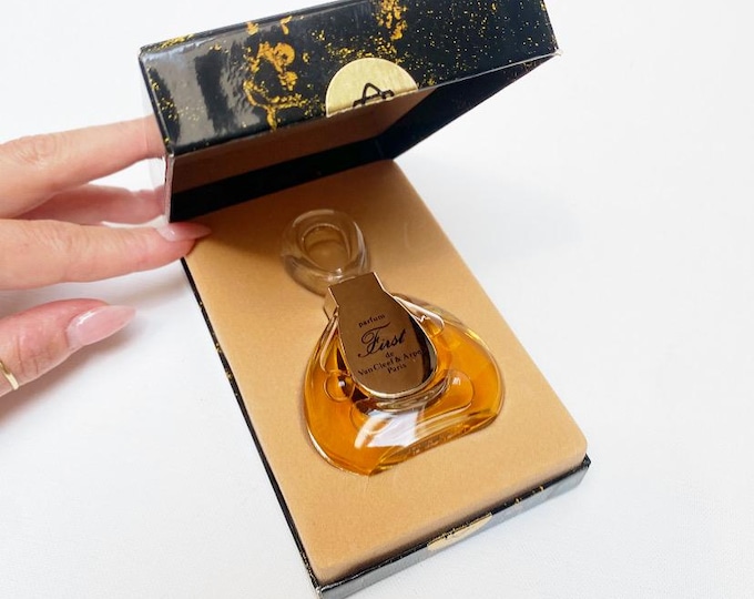 Vintage perfume First de Van Cleef & Arpels, Paris, 15ml, fragrance bottle in original packaging