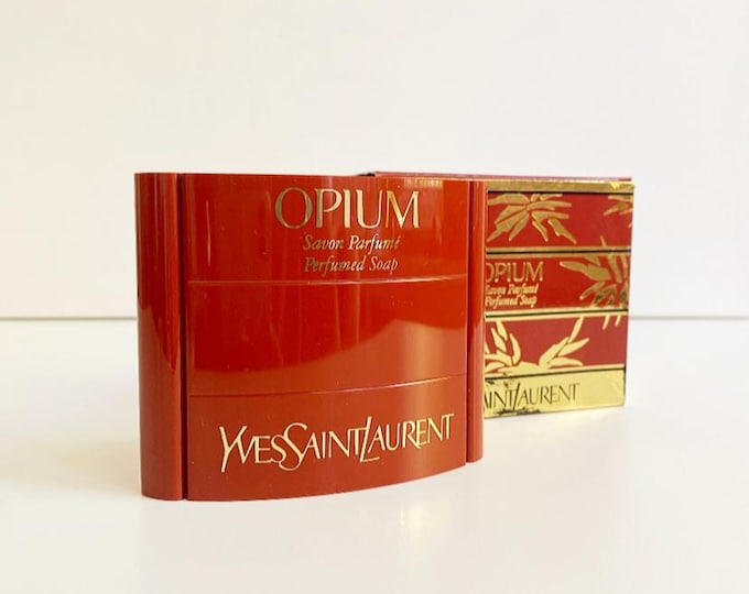 Vintage Original YSL Yves Saint Laurent "Opium" Perfume Soap, 100Gr.