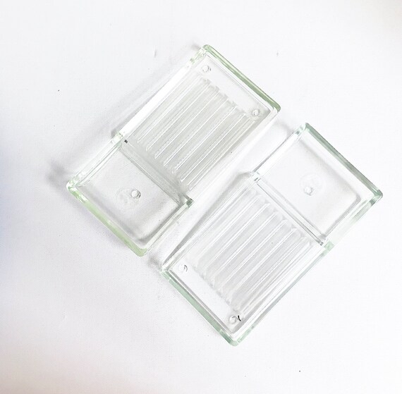 Vintage "Admi" glass shelf for doctor's cabinet, medicine cabinet accessories