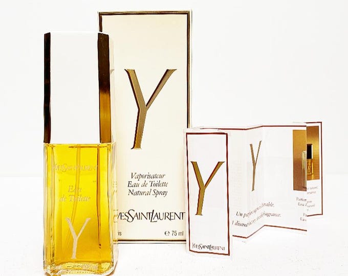 Vintage Original YSL Yves Saint Laurent Fragrance, Eau de Toilette, Natural Spray - Classic