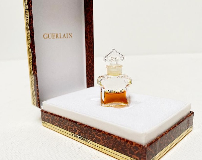 Vintage original Guerlain Mitsouko, perfume miniature, 2 ml, perfume, vintage / made in France