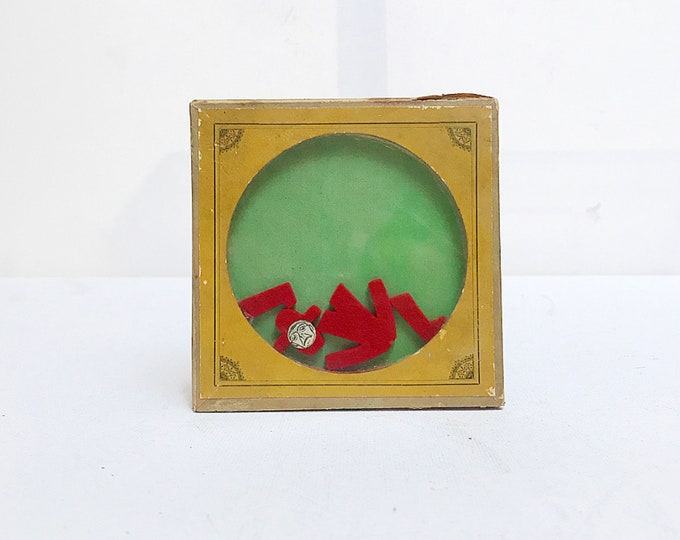 Antique wobbly game "The bones of the blessed mayor of "Old Berlin" / Retro toy, vintage pocket game, puzzle game