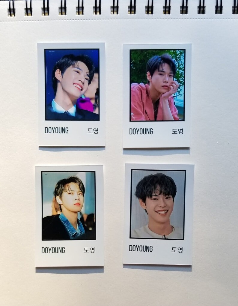 Doyoung NCT photocards 4 pack photocards NCT photocards Etsy