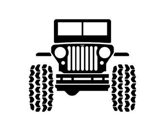 Jeep dxf file | Etsy