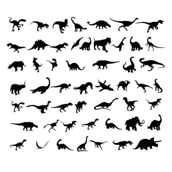 Download Dinosaurs svg dinosaurs cricut dinosaur dxf animal svg | Etsy