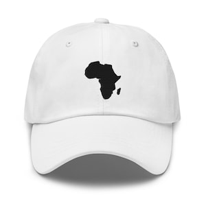 Afrika Kontinent Weltkarte Afrikanische Wurzeln Karte von Afrika Identitätshut