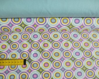 Fabric package "Aunt Ema" circles/uni