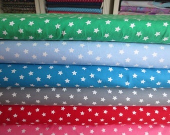 Jersey fabric" little darling" stars