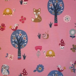 Jerseystoff Tiere