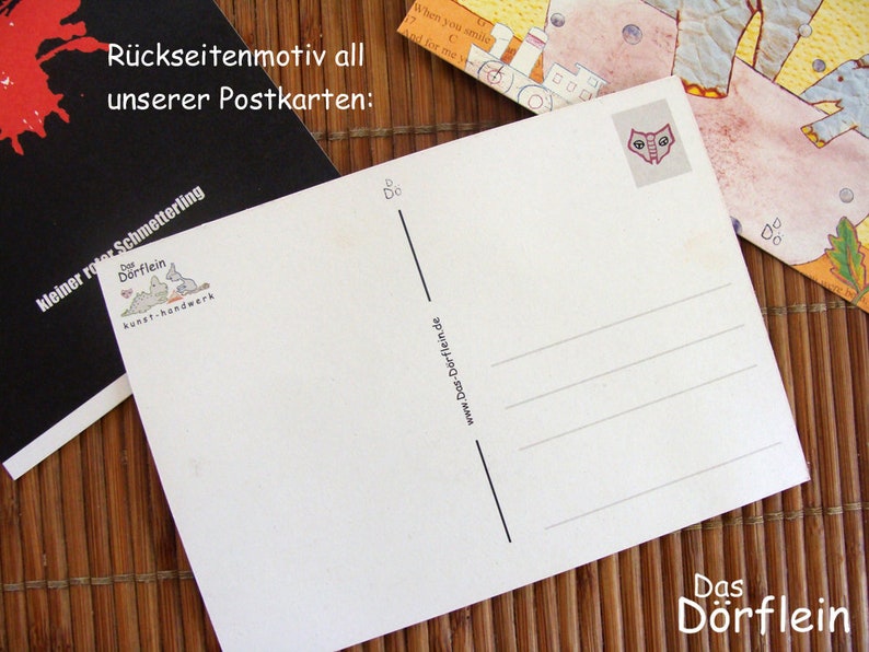 Eisbär Recycling-Postkarte A6 Bild 2