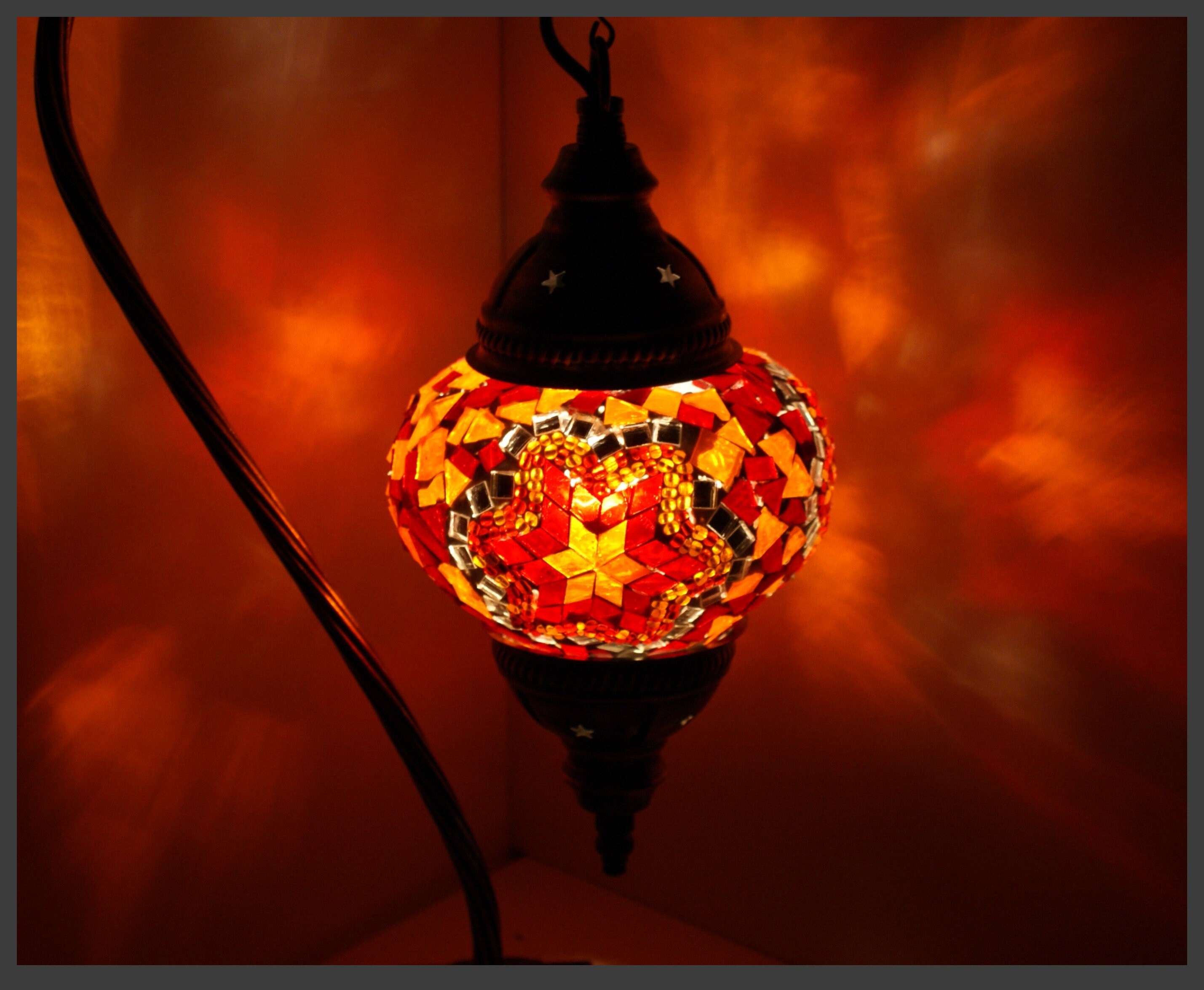 Mosaïque lampe de table Oriental M lampe lampadaire mosaïque | Etsy